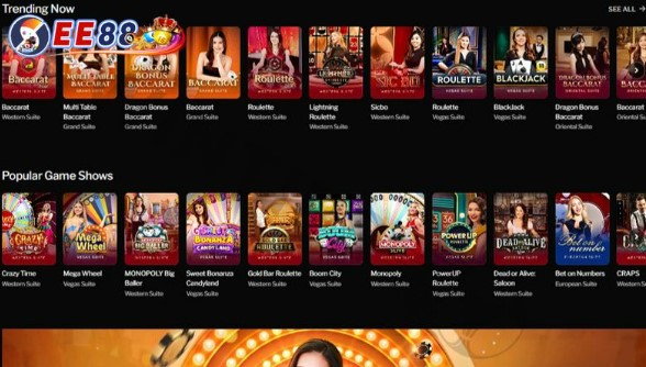 Thế Giới Game Đa Dạng Tại Ee88 Casino
