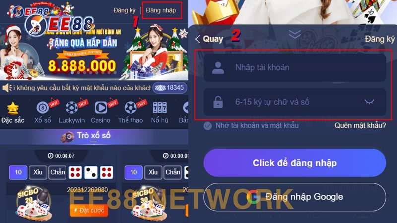 Hướng dẫn đăng nhập Ee88 chi tiết và an toàn