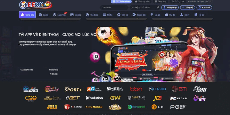 luật chơi và giao diện Tài xỉu tại ee88