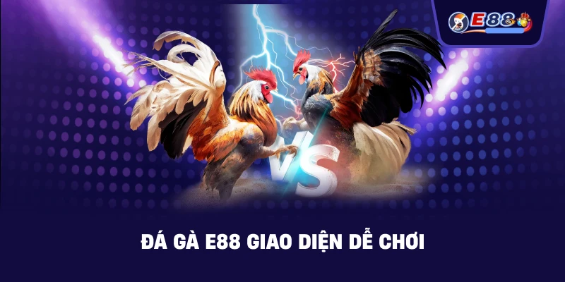 Đá Gà E88 giao diện dễ chơi