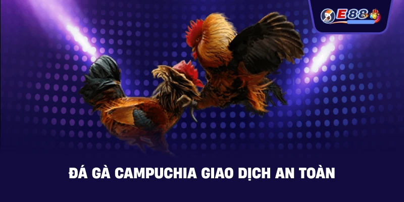 Đá gà Campuchia giao dịch an toàn